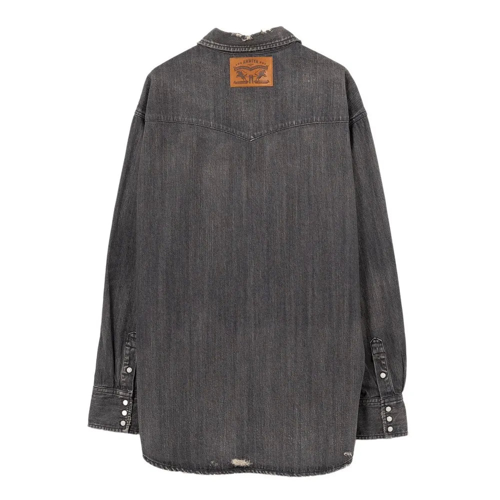 KAMIYA / Denim Western Shirt (G13SH032)