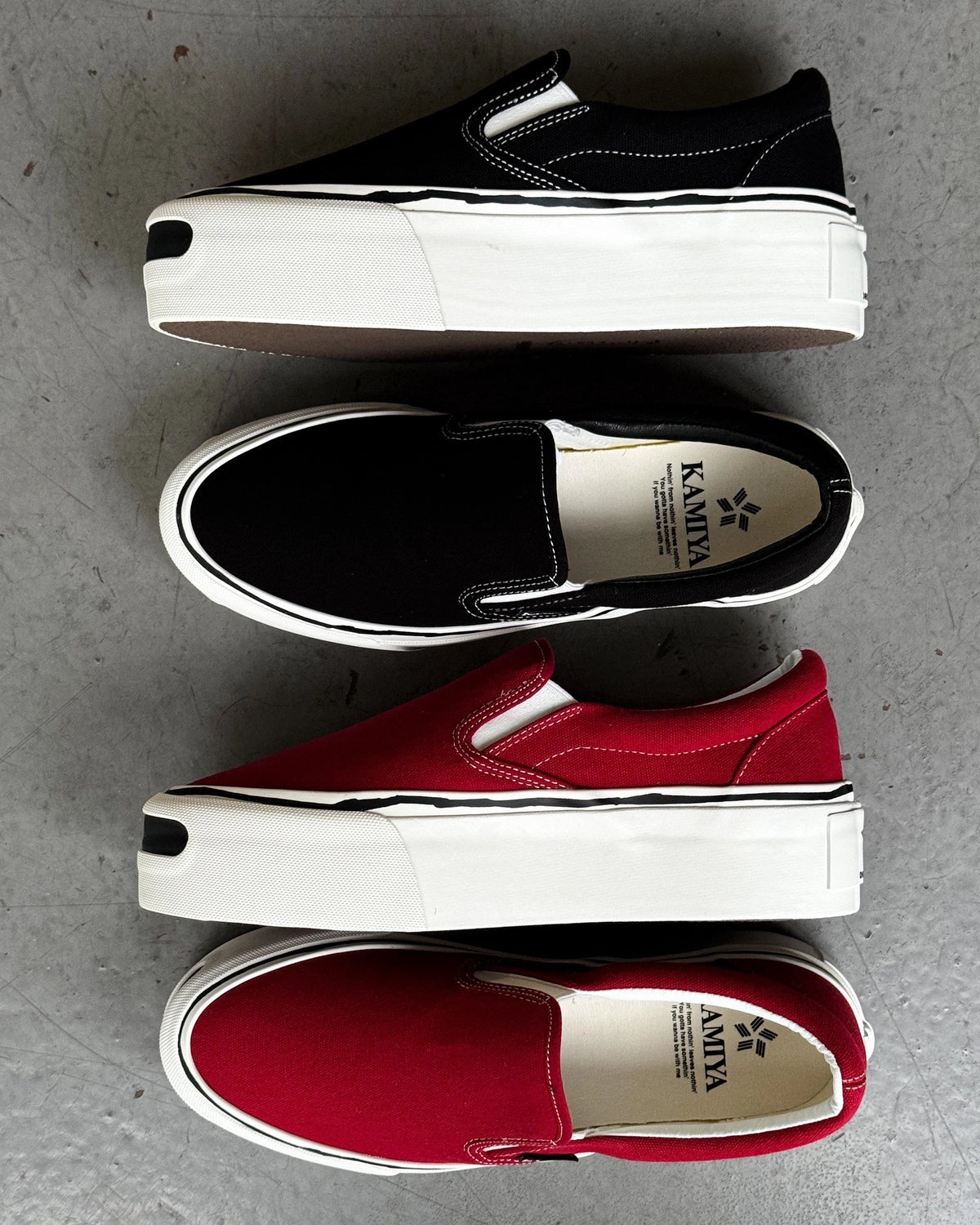 KAMIYA / Cornell Platform Sneaker (G15FW703)