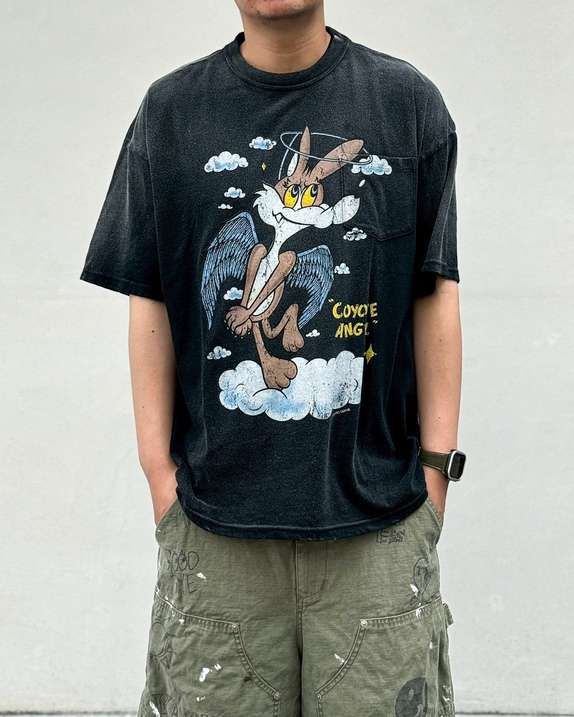 KAMIYA / "COYOTE ANGEL" Pocket Tee (G16TS089)