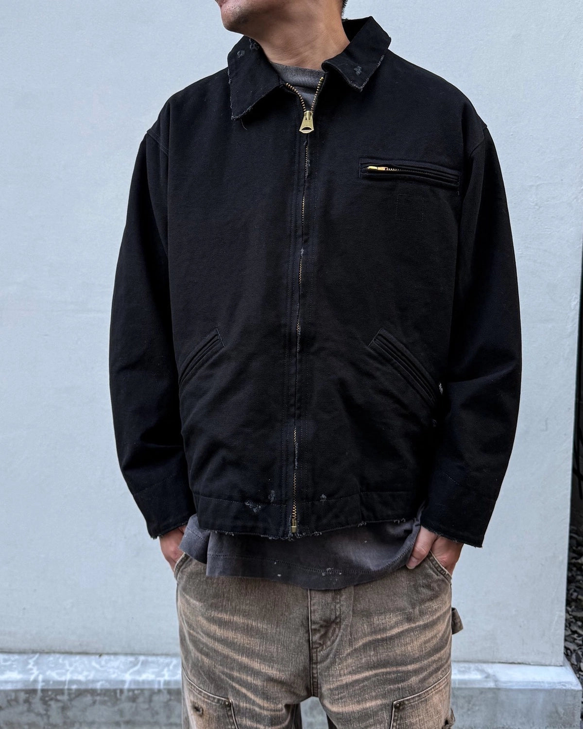 KAMIYA / BORO Duck Worker Jacket (G17BL066)