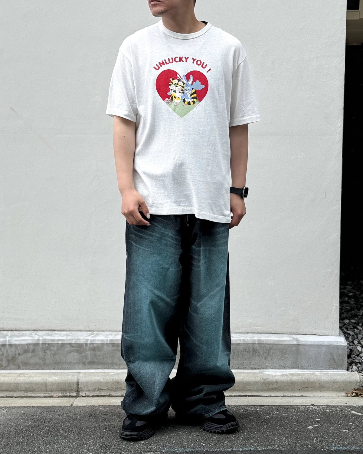 KENZO / 'KENZO Cartoon' Tシャツ イン コットン (FG55TS2104SK)