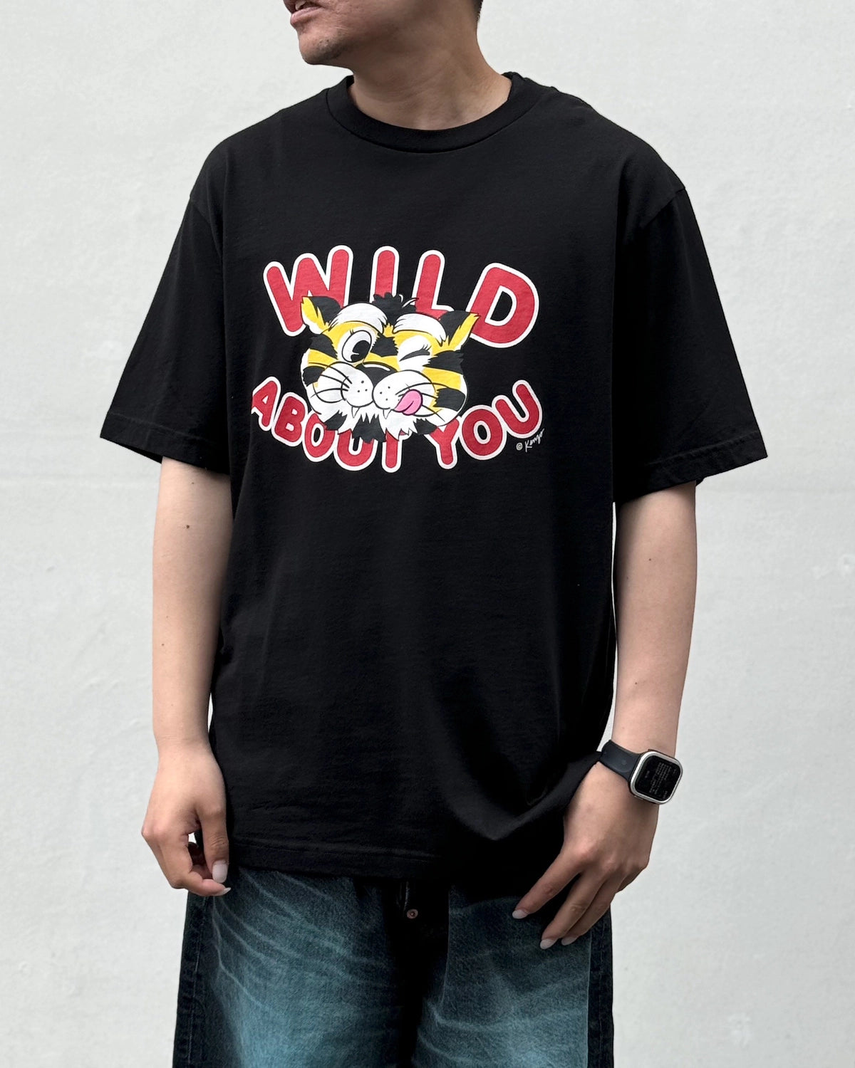 KENZO / 'KENZO Wild Tiger' Tシャツ イン コットン (FG55TS2064SG)
