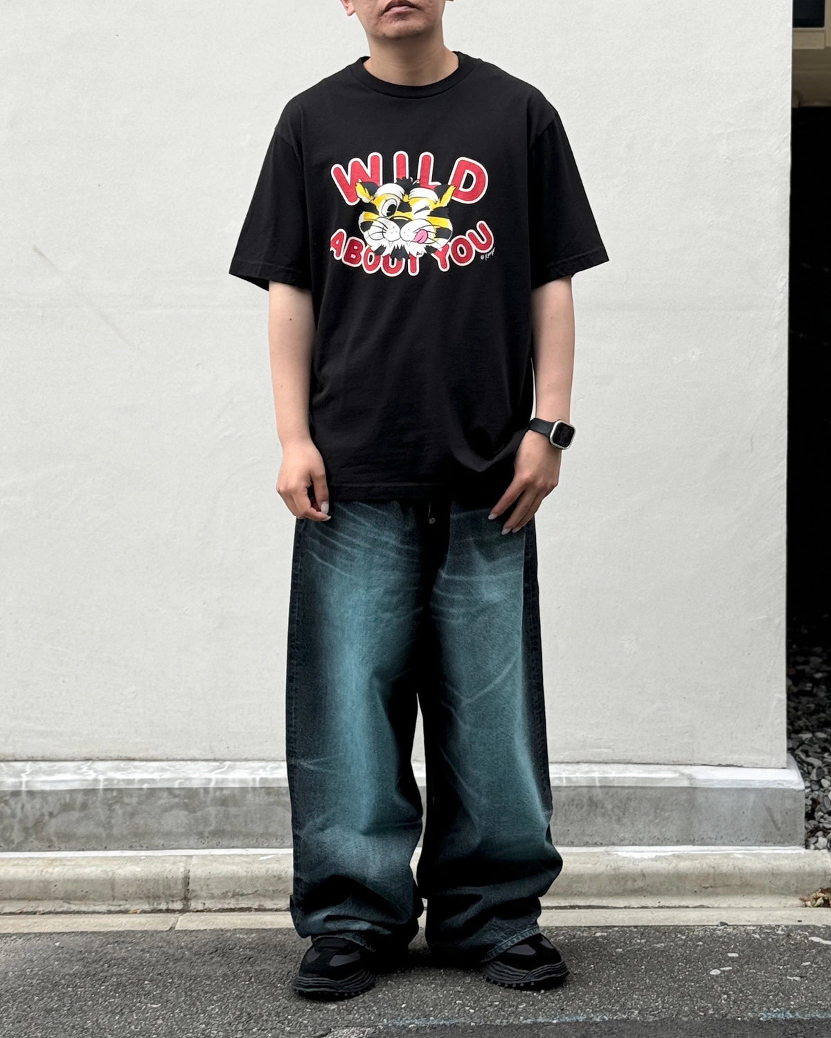 KENZO / 'KENZO Wild Tiger' Tシャツ イン コットン (FG55TS2064SG)
