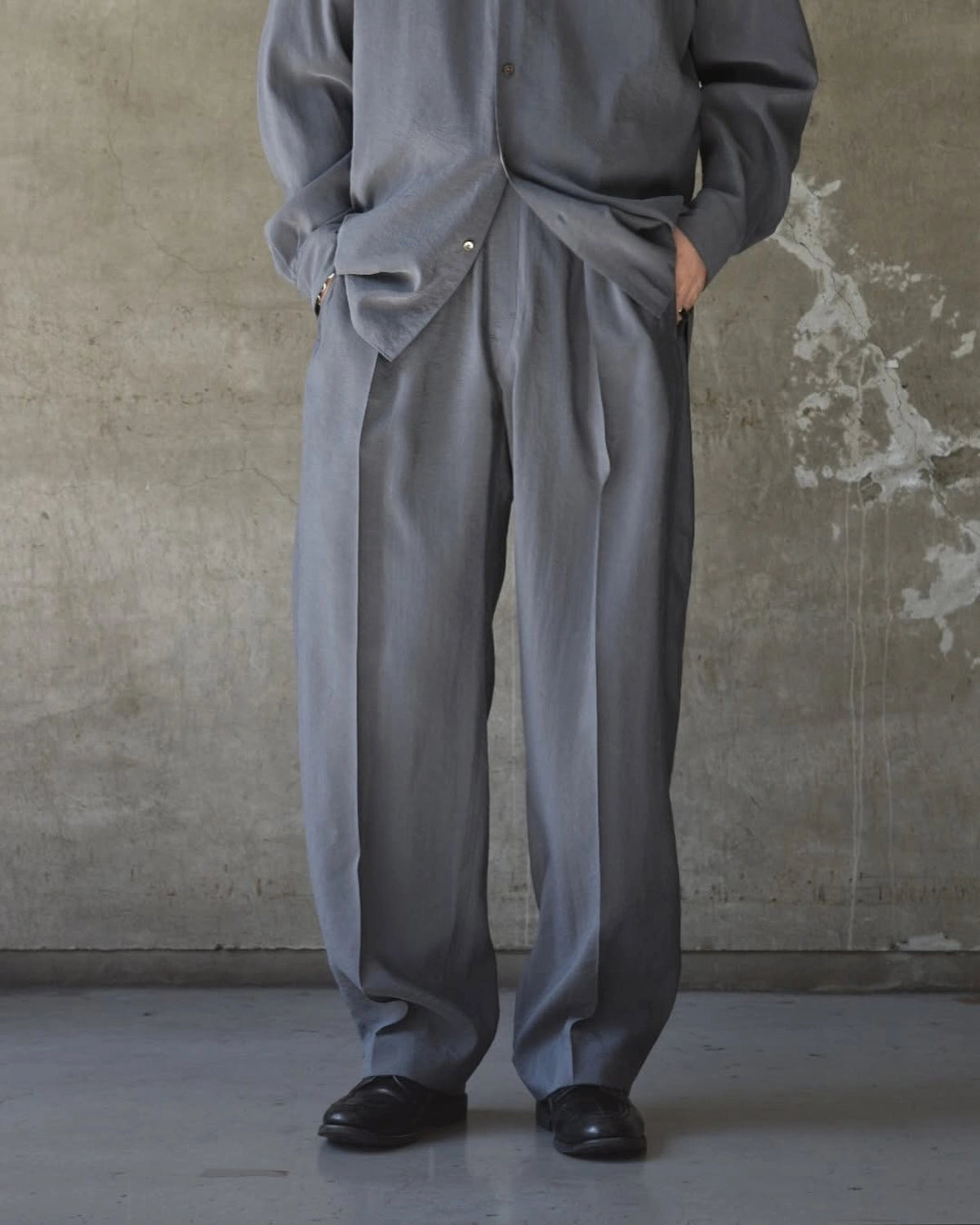 LEMAIRE / BELTED RELAXED PANTS (PA1196 LF1308)