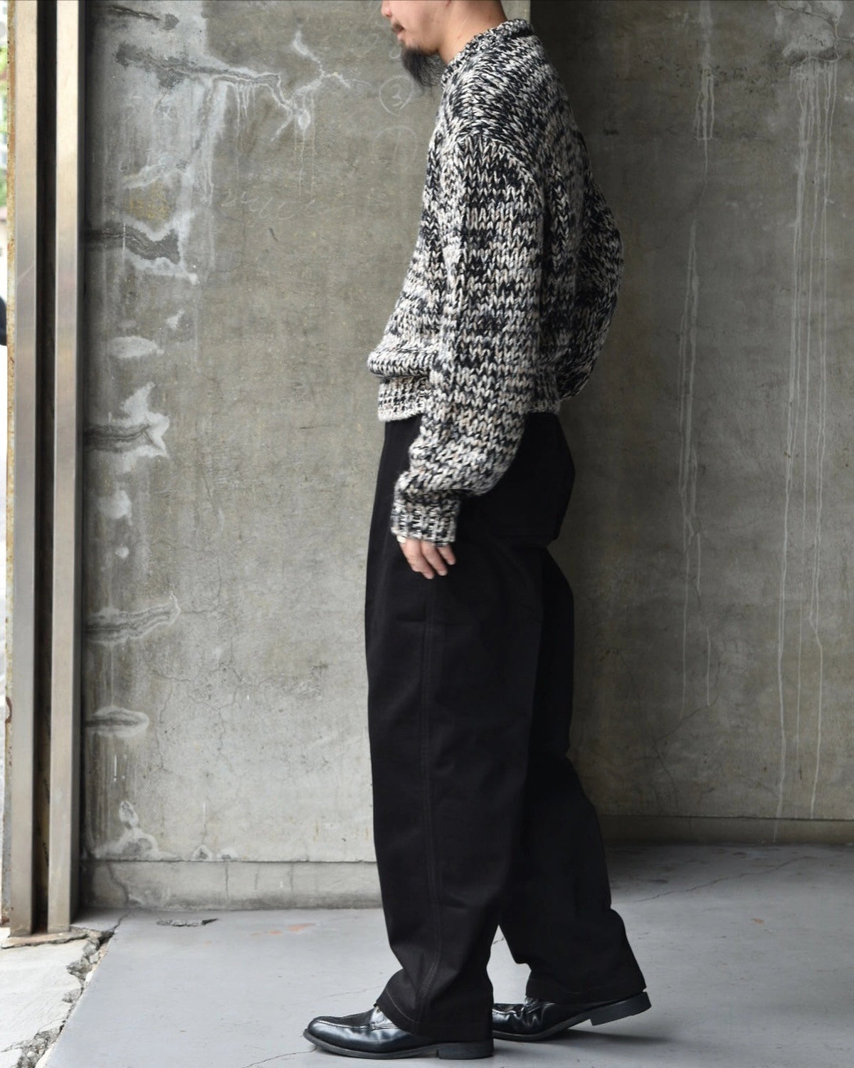 LEMAIRE / BOXY CREW NECK SWEATER (TO1436 LK1046)