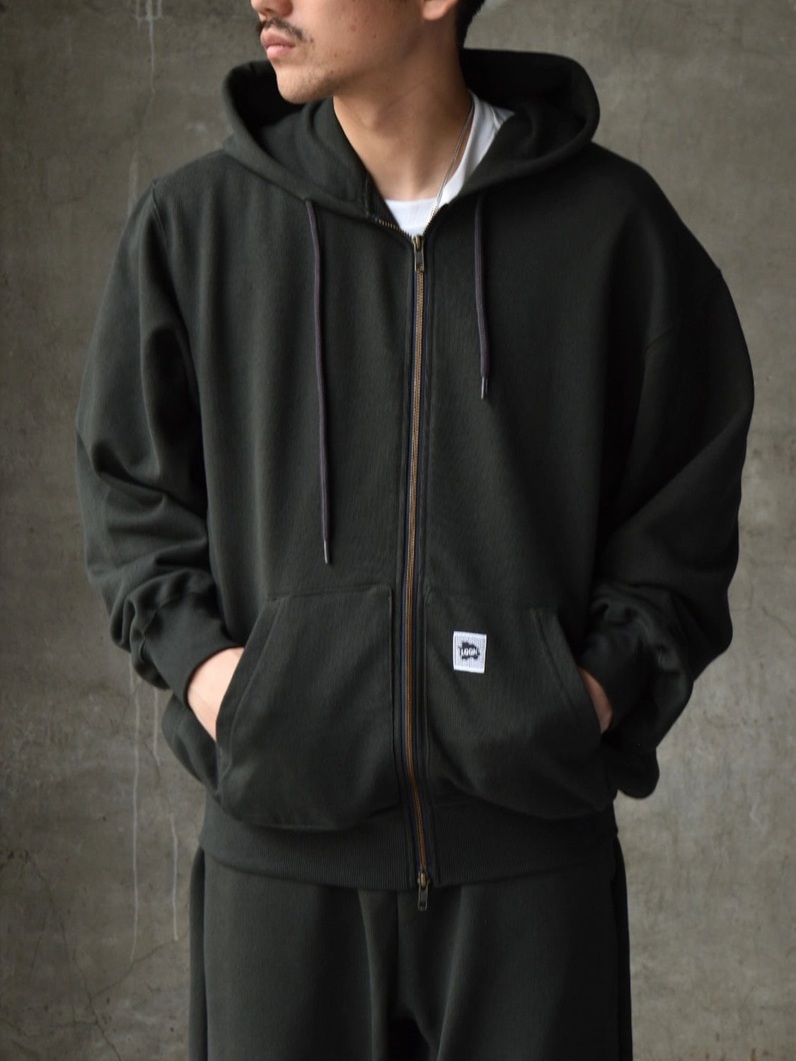 LQQK STUDIO / SWEAT ZIP HOODIE (LQA25SH07)