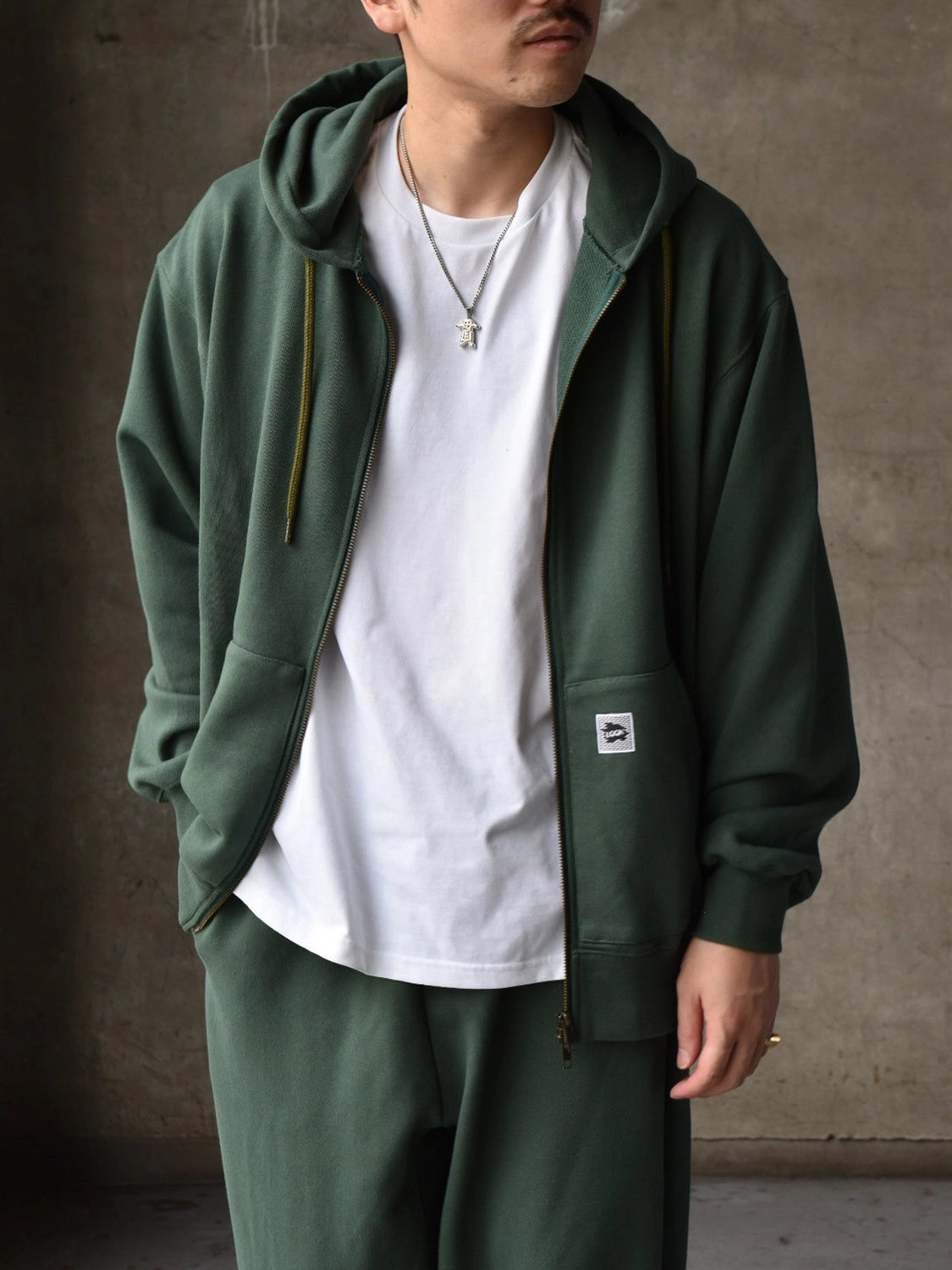 LQQK STUDIO / SWEAT ZIP HOODIE (LQA25SH07)