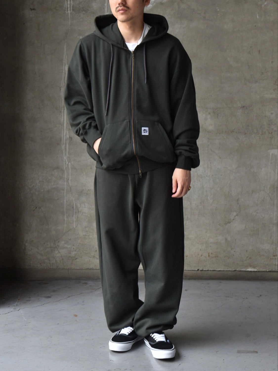 LQQk STUDIO スウェット LQQK STUDIO|ルックスタジオSWEAT ZIP HOODIE 