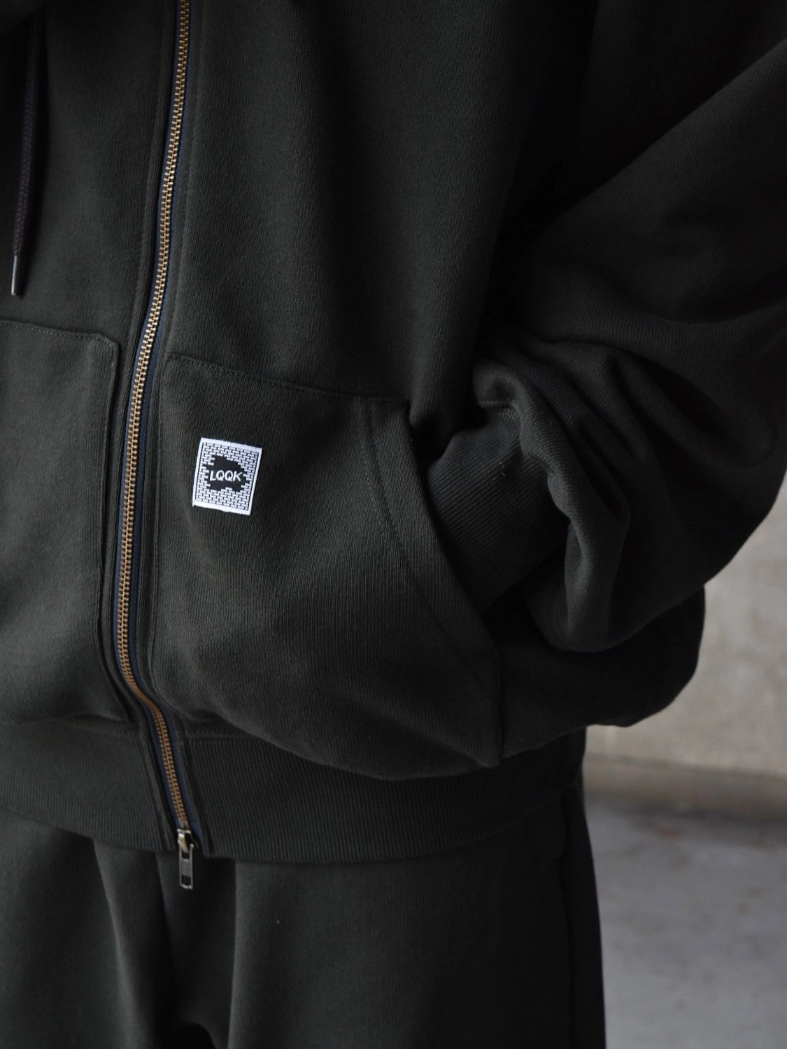 LQQK STUDIO / SWEAT ZIP HOODIE (LQA25SH07)
