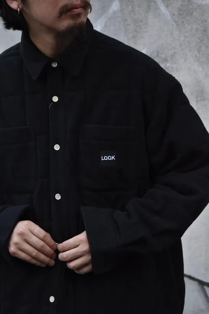 LQQK STUDIO / QUILTED BUTTON DOWN (LQA24SH04)