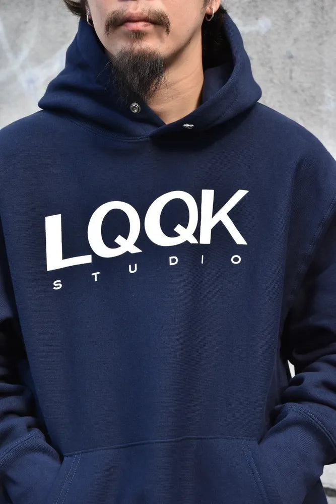 LQQK STUDIO / SIGNATURE SNAP FLEECE HOODIE (LQA23CB15)