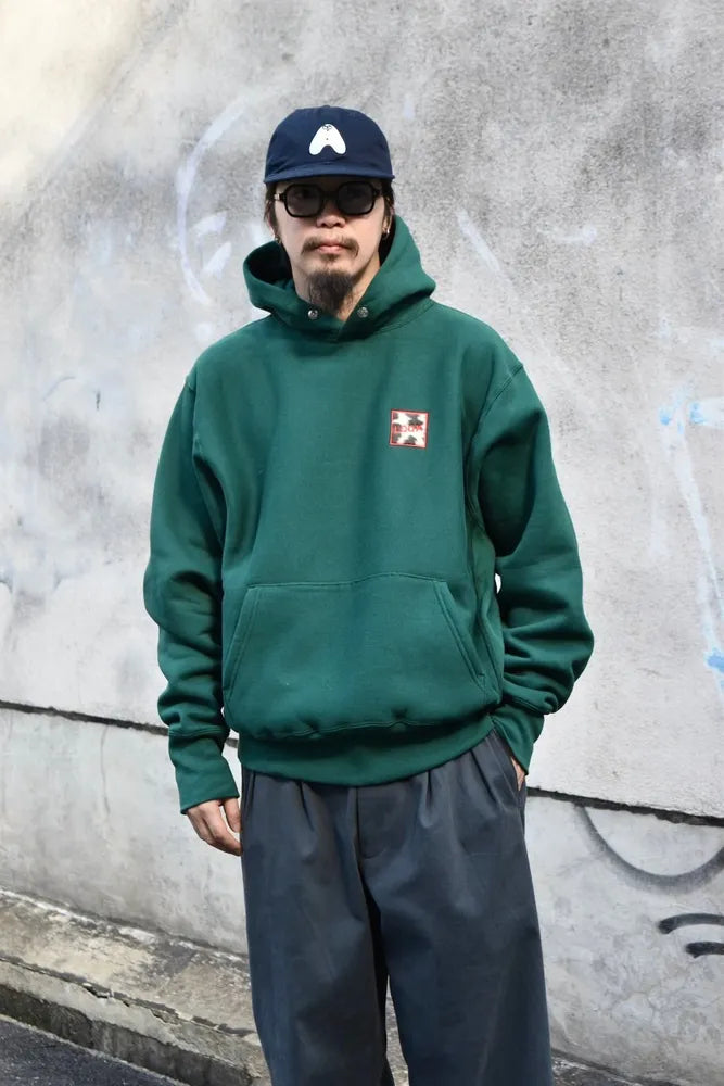 LQQK STUDIO / SIGNATURE SNAP FLEECE HOODIE (LQA23CB15)