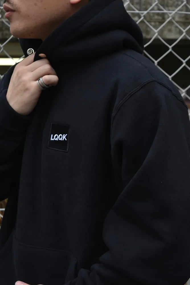 LQQK STUDIO / SIGNATURE SNAP FLEECE HOODIE (LQA23CB13)