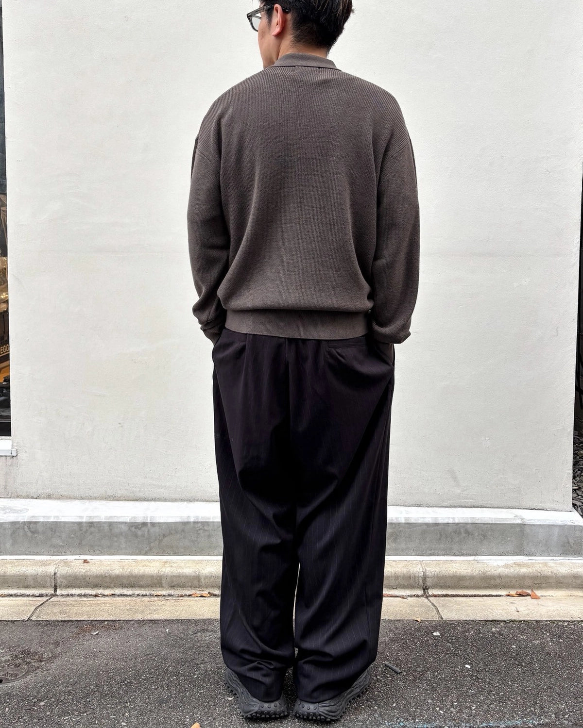 MAGIC STICK / COLARES KNIT MAFIA SHIRT (26FW-MS10-022)