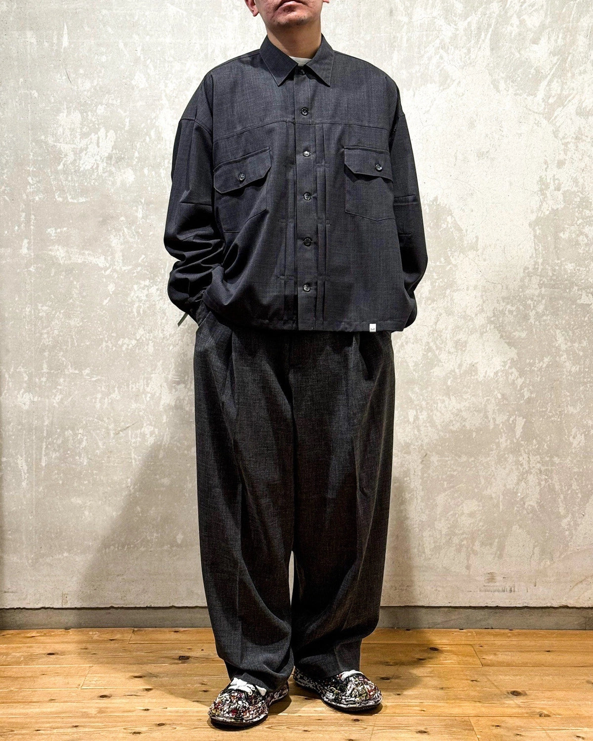 MAGIC STICK / ADULT WIDE TROUSERS (25SS-MS3-023)