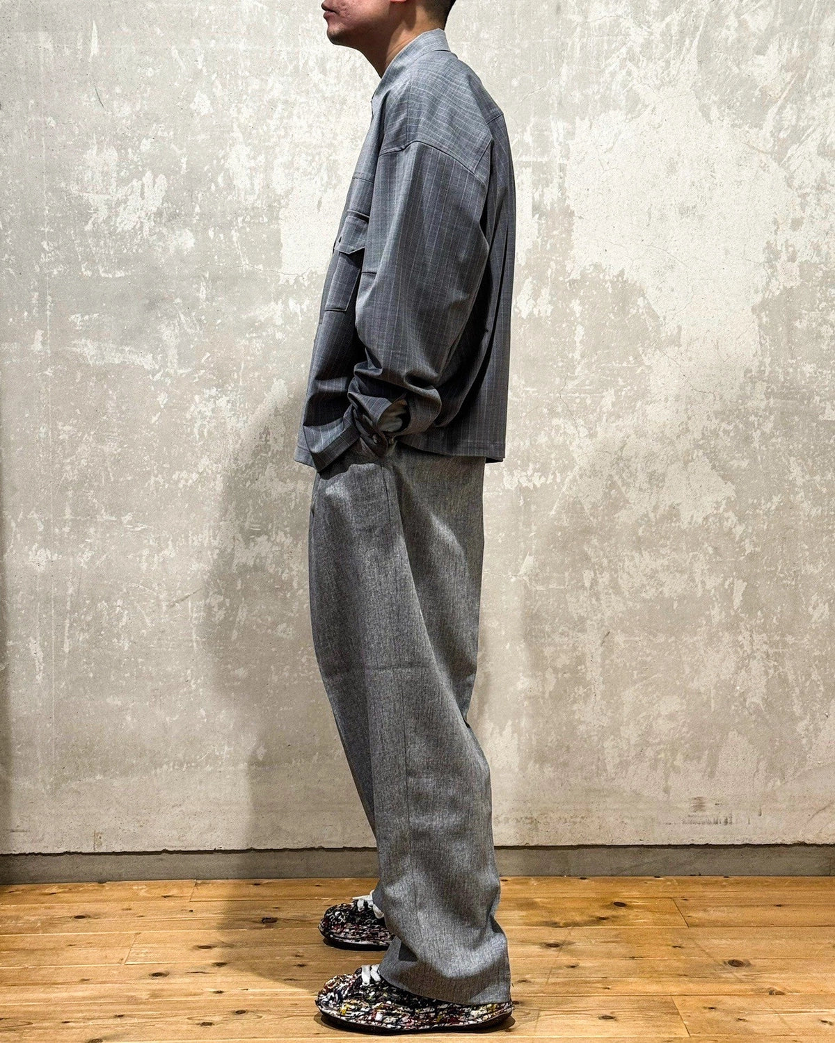 MAGIC STICK / ADULT WIDE TROUSERS (25SS-MS3-023)