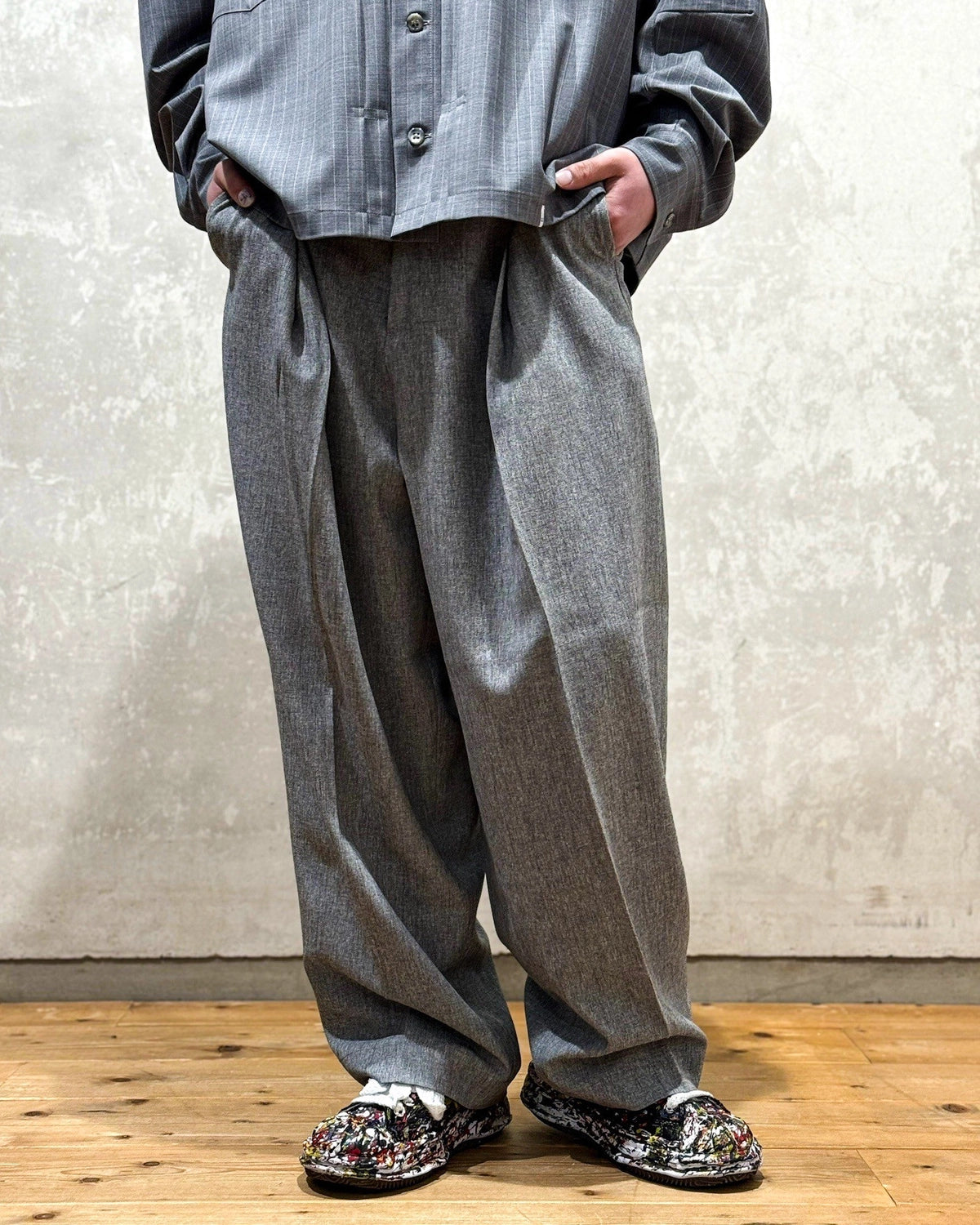 MAGIC STICK / ADULT WIDE TROUSERS (25SS-MS3-023)