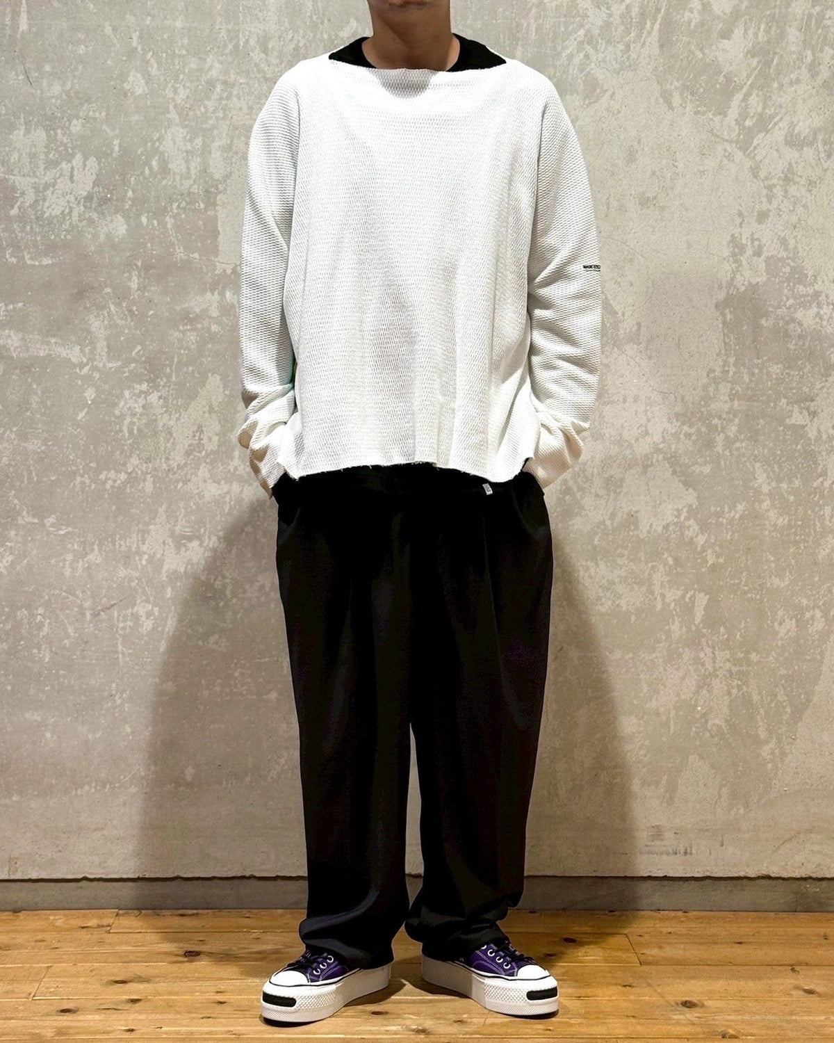 MAGIC STICK / Understand Craft Waffle LS T (25FW-MS9-020)