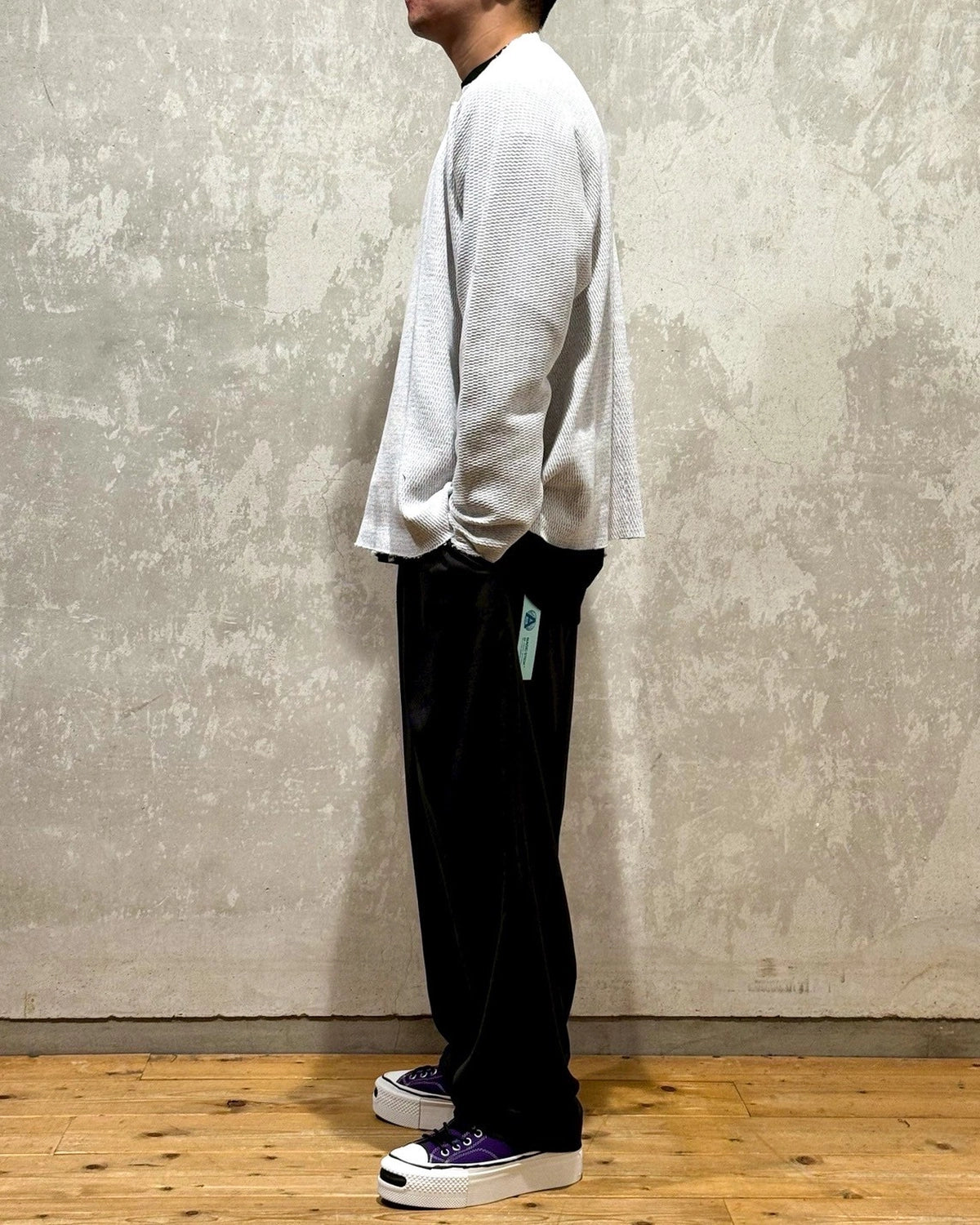 MAGIC STICK / Understand Craft Waffle LS T (25FW-MS9-020)