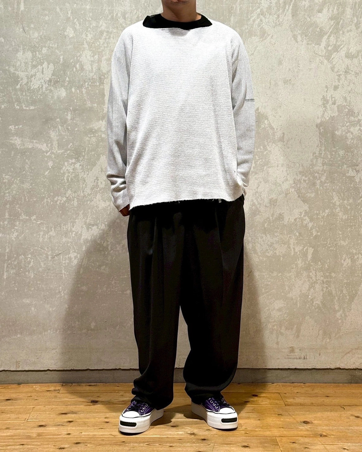 MAGIC STICK / Understand Craft Waffle LS T (25FW-MS9-020)
