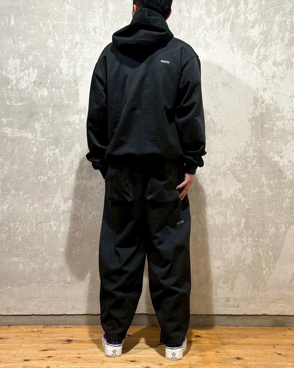 MAGIC STICK / 2 Tone Wide Pants (25FW-MS9-026)