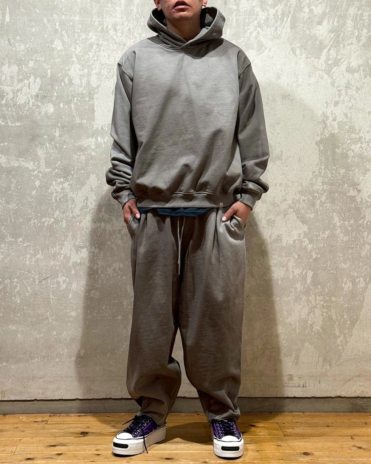 MAGIC STICK / 2 Tone Wide Pants (25FW-MS9-026)