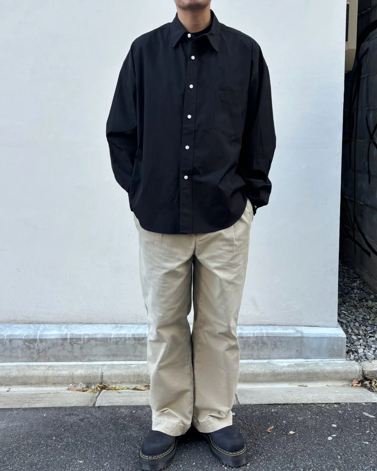 MAGIC STICK / THE DEFINITIVE ESSENTIAL SHIRT (26FW-MS9-010B)