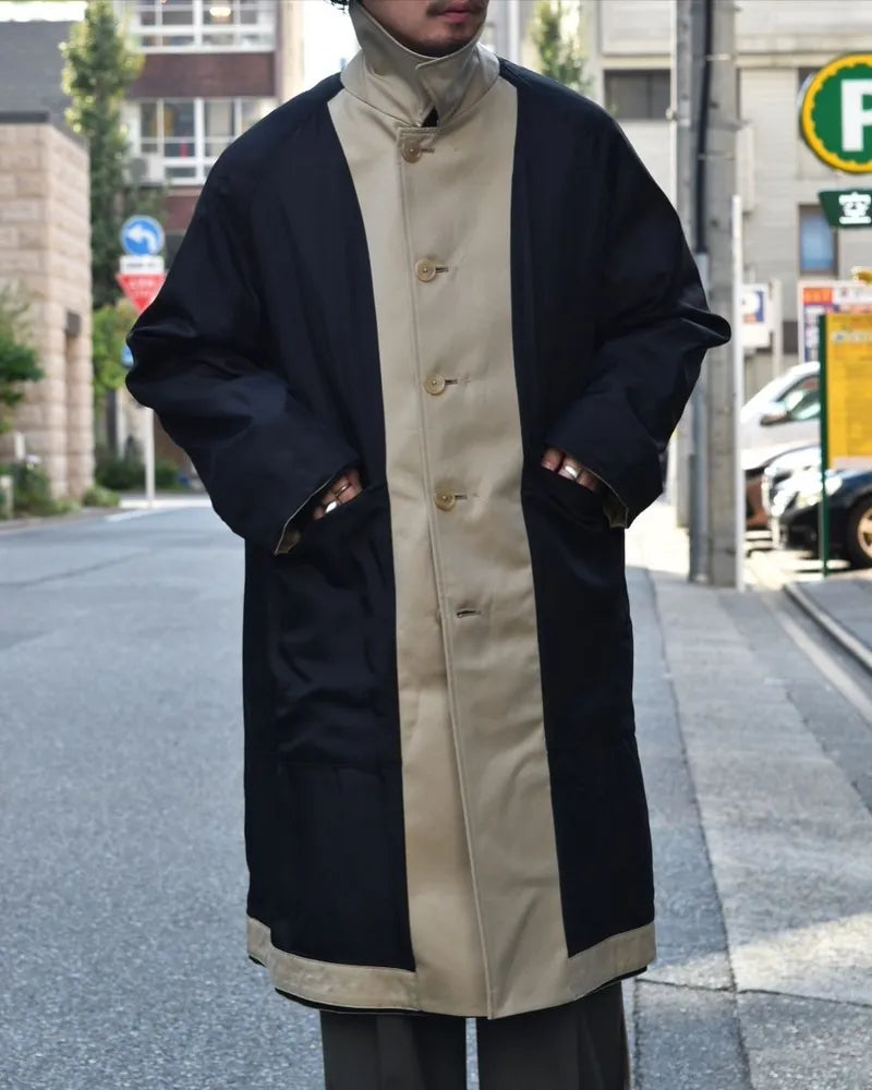 MARKAWARE / REVERSIBLE SINGLE TRENCH COAT (A24C10CO01C)