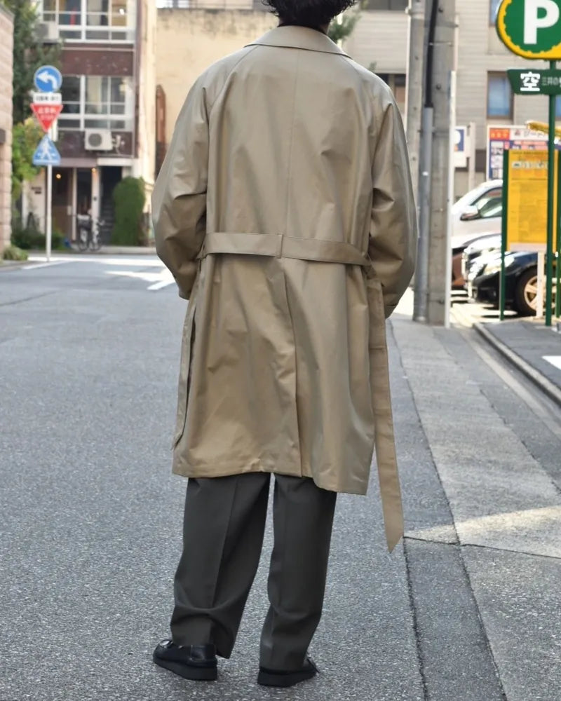 MARKAWARE / REVERSIBLE SINGLE TRENCH COAT (A24C10CO01C)