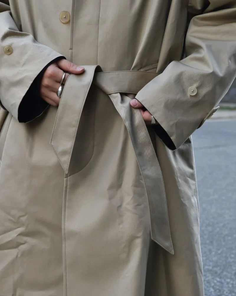 MARKAWARE / REVERSIBLE SINGLE TRENCH COAT (A24C10CO01C)