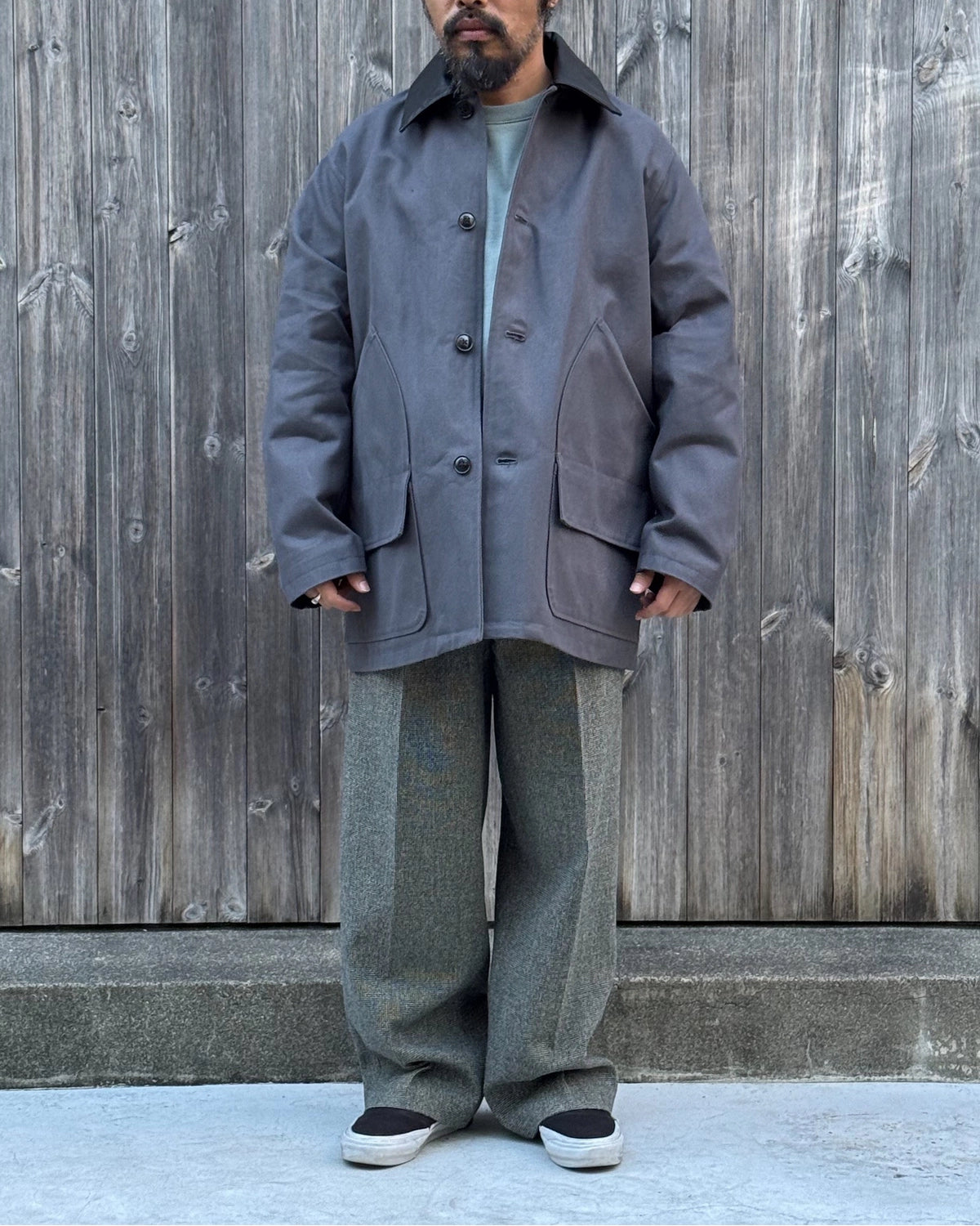 MARKAWARE / Organic Cotton Duck / Chasseur Jacket (A26C08BL01C)