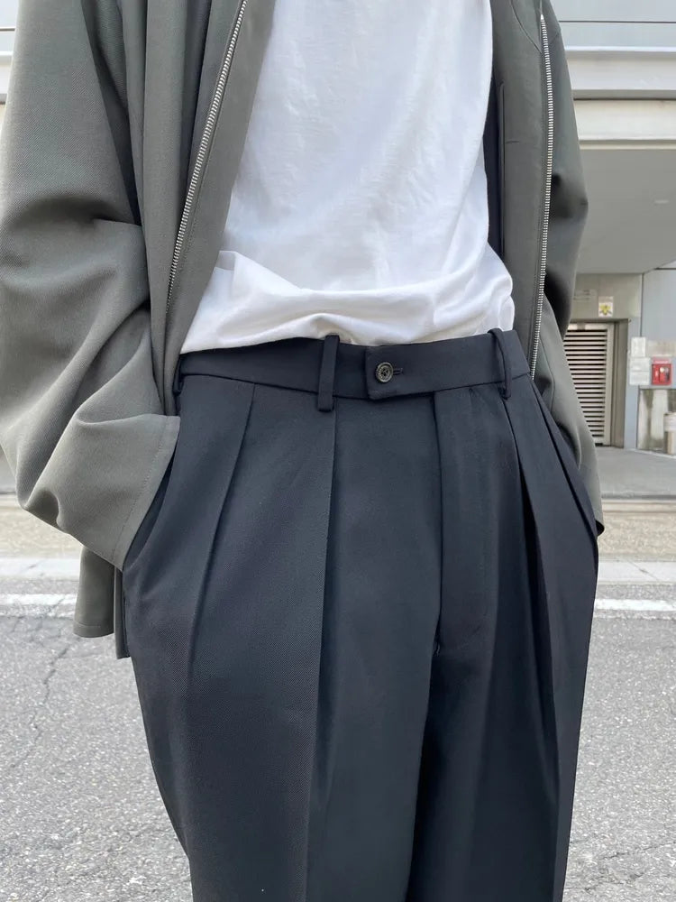 MARKAWARE / DOUBLE PLEATED TROUSERS (A24C06PT02C)