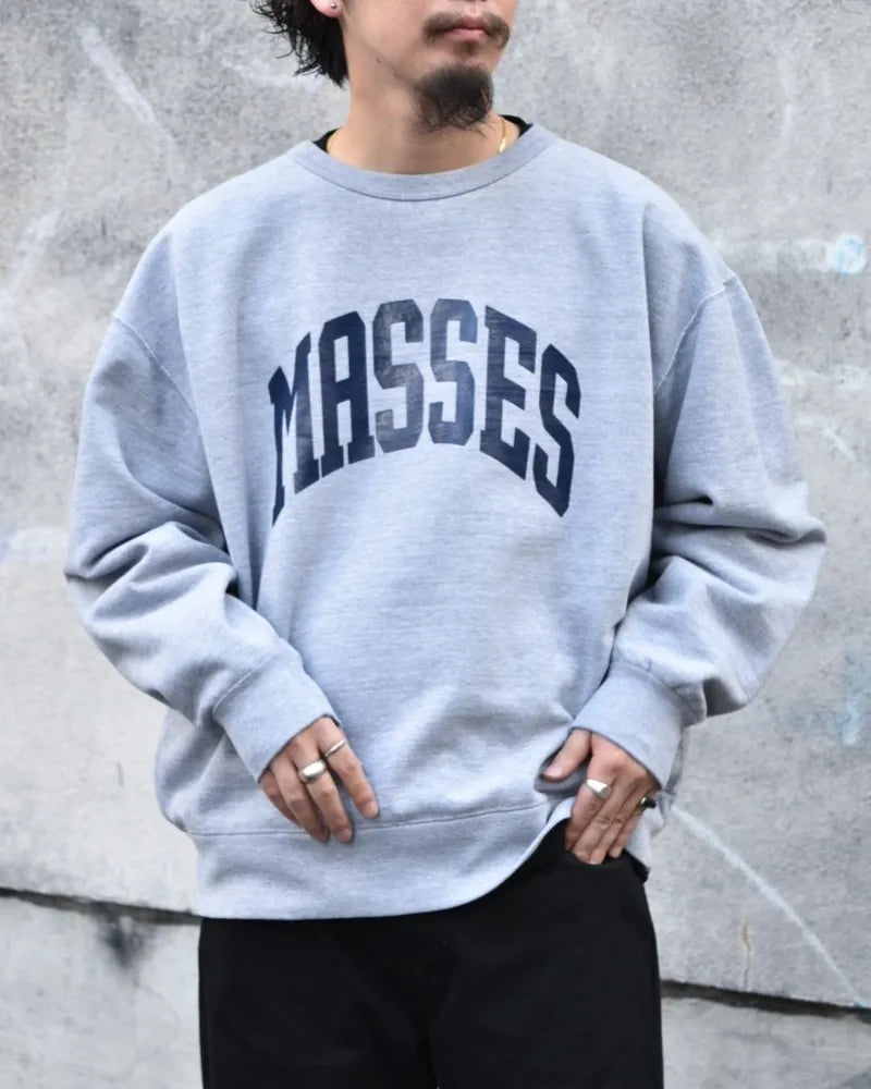 MASSES / SWEAT CREW ARCH WASH (1242056013)