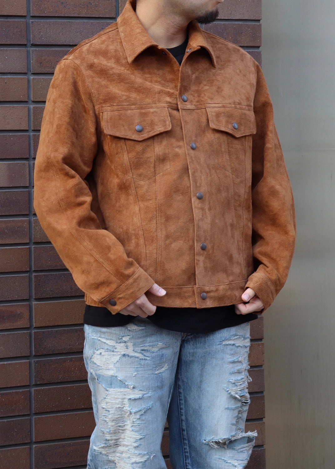 MASSES / HORSE SUEDE JKT (1251001014)