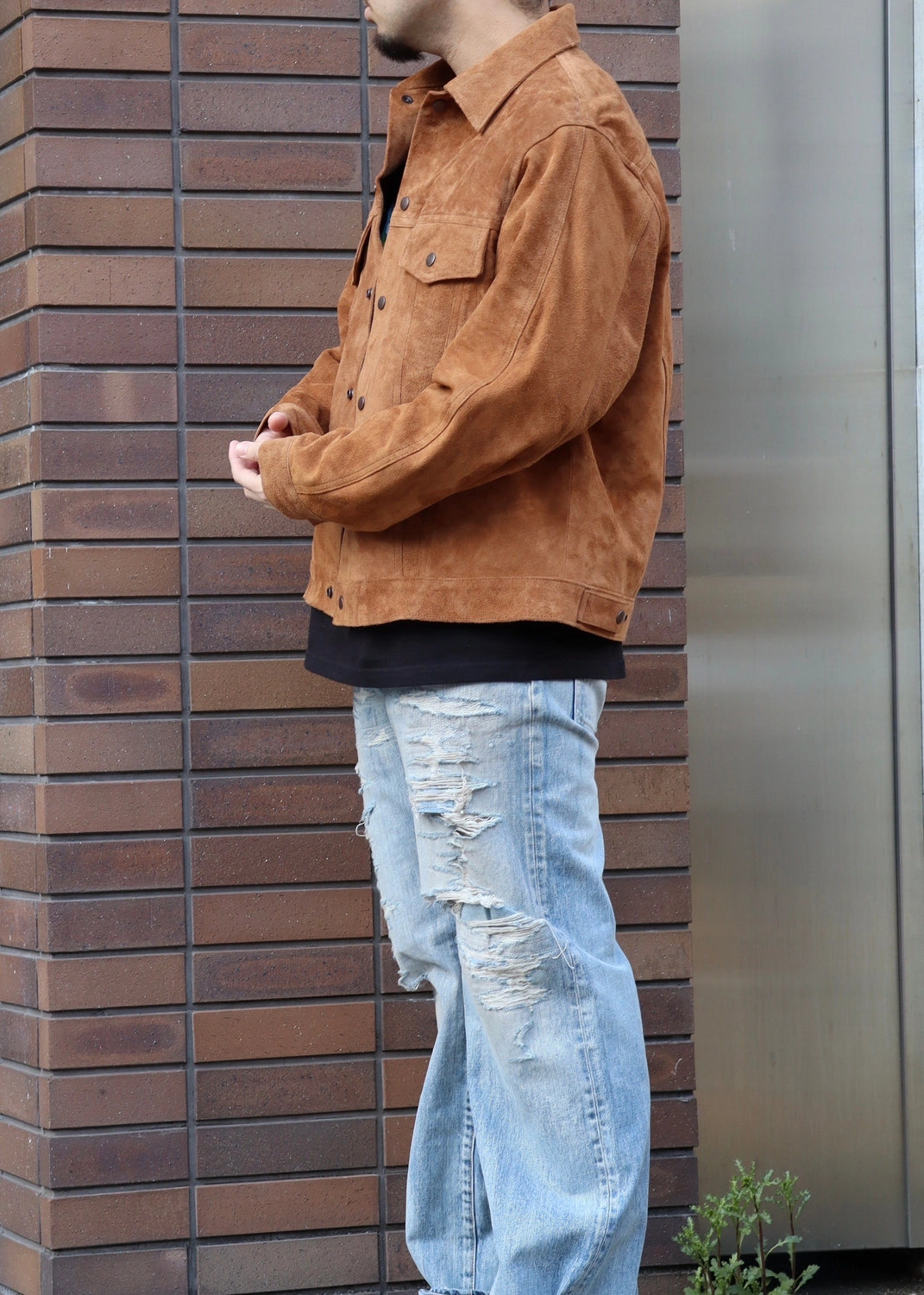 MASSES / HORSE SUEDE JKT (1251001014)