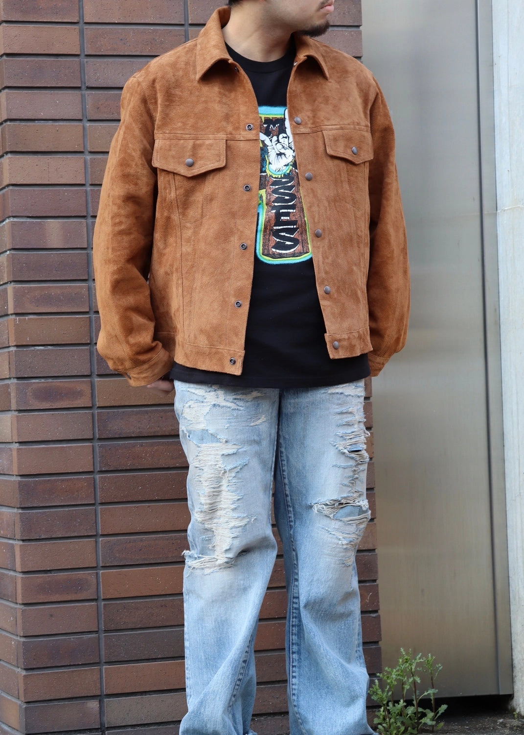 MASSES / HORSE SUEDE JKT (1251001014)