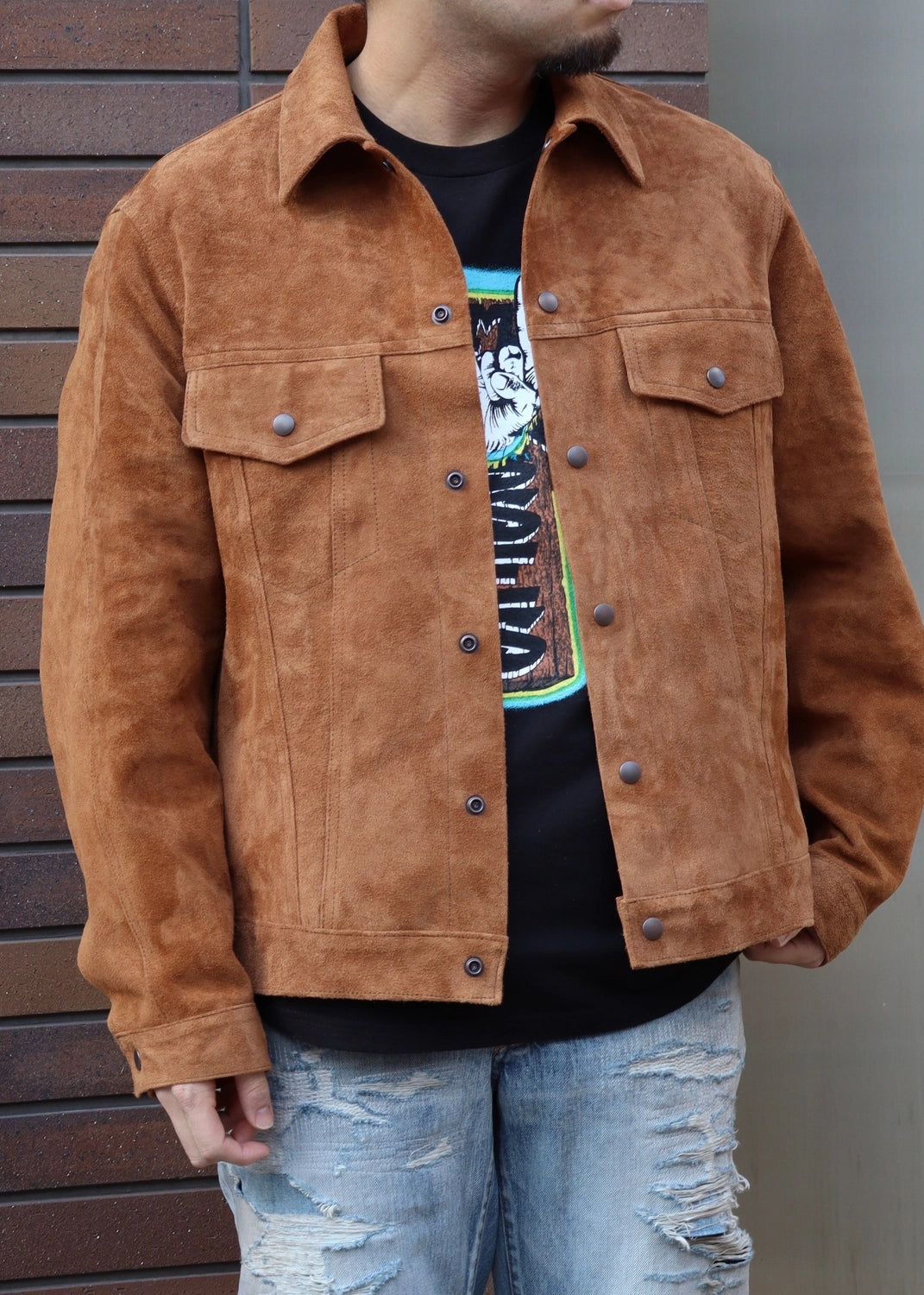 MASSES / HORSE SUEDE JKT (1251001014)