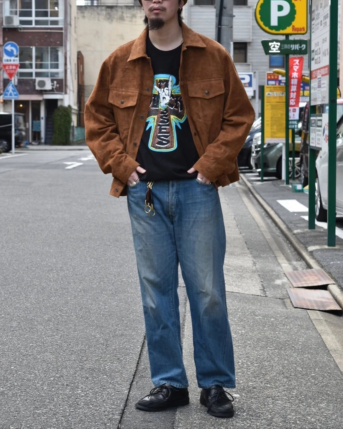 MASSES / HORSE SUEDE JKT (1251001014)