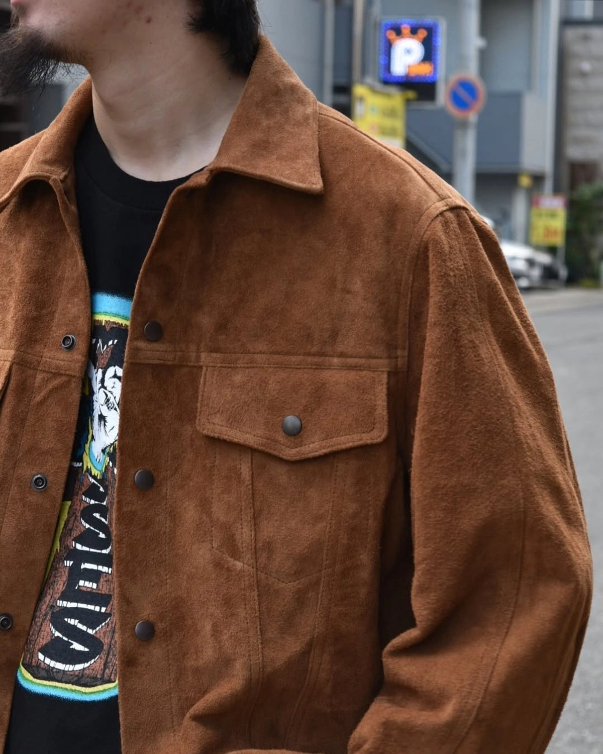 MASSES / HORSE SUEDE JKT (1251001014)