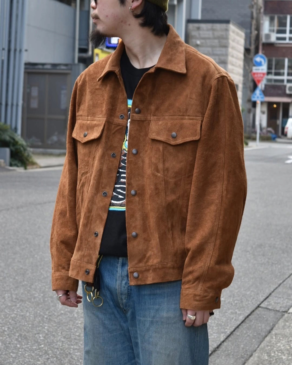 MASSES / HORSE SUEDE JKT (1251001014)