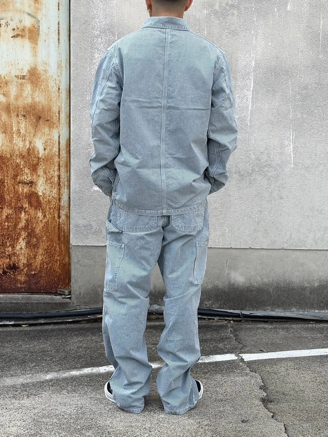 MASSES / PAINTER PANTS HICKORY (0023)