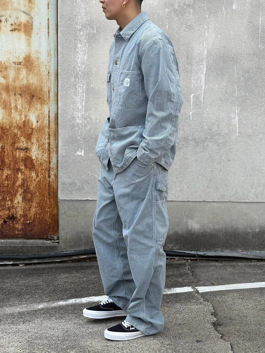 MASSES / PAINTER PANTS HICKORY (0023)