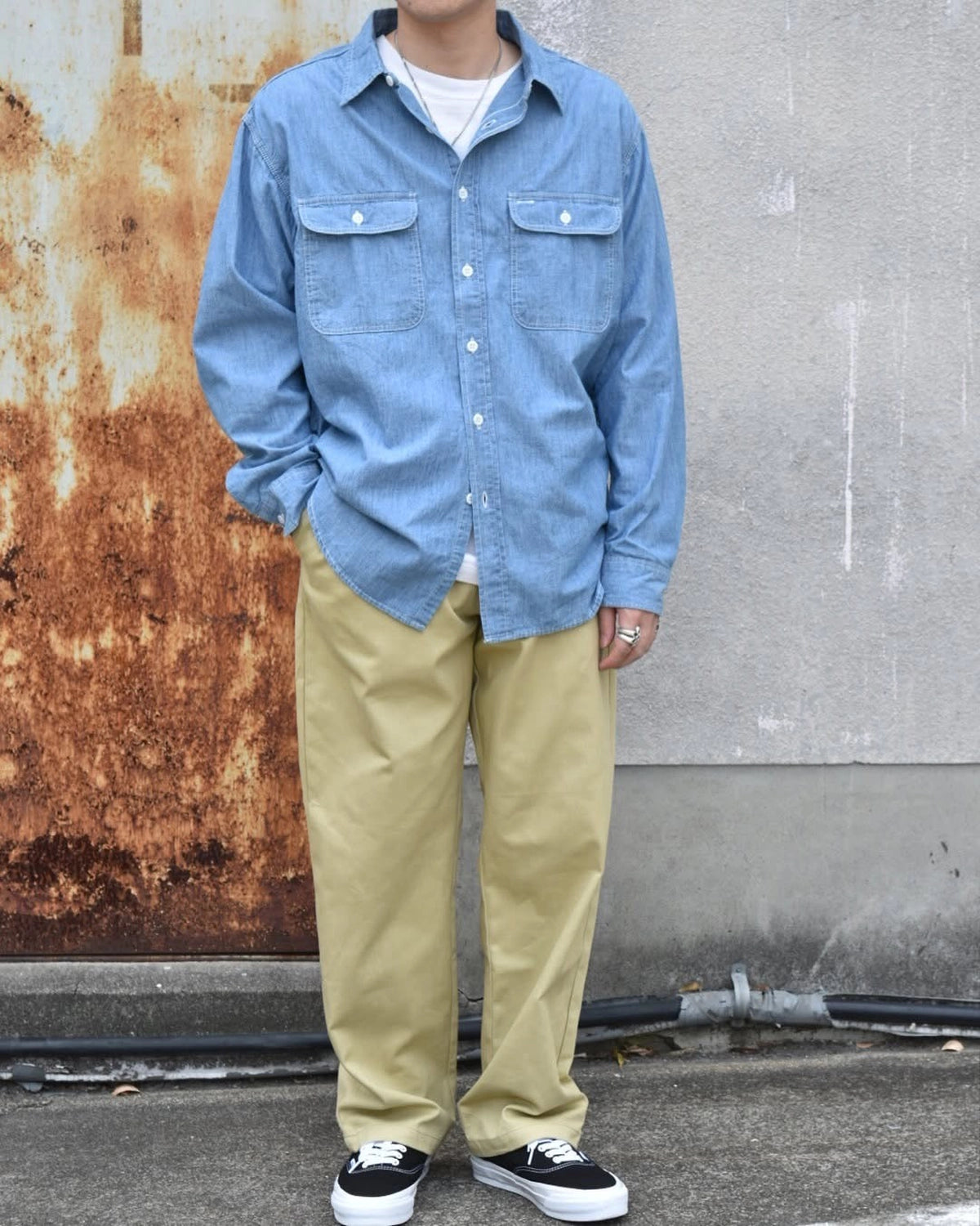 MASSES / CHAMBRAY SHIRT (1251033013)