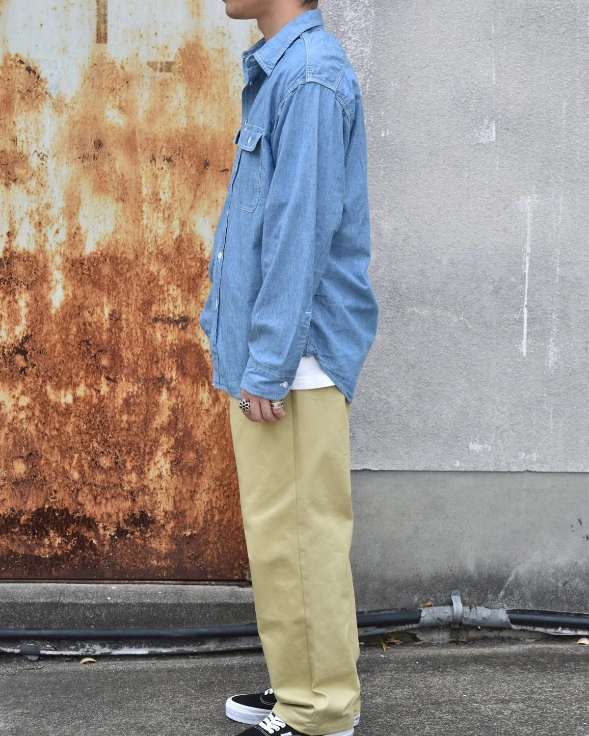 MASSES / CHAMBRAY SHIRT (1251033013)