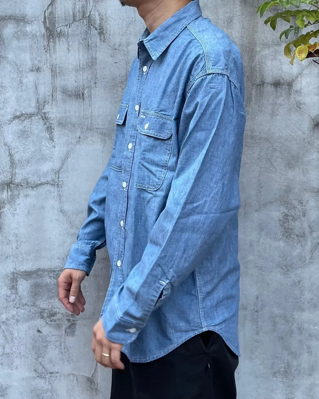 MASSES / CHAMBRAY SHIRT (1242009013)