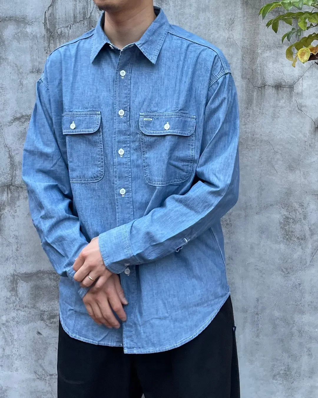 MASSES / CHAMBRAY SHIRT (1242009013)