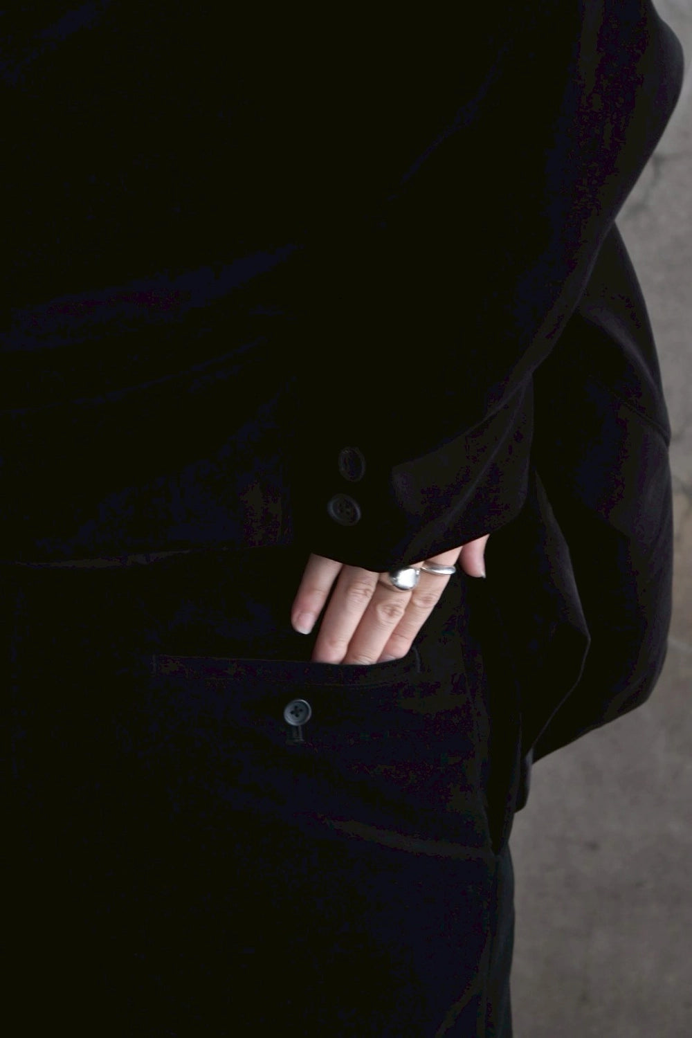 MASSES × Y's / VELVET DART PANTS Ys (1259018013)