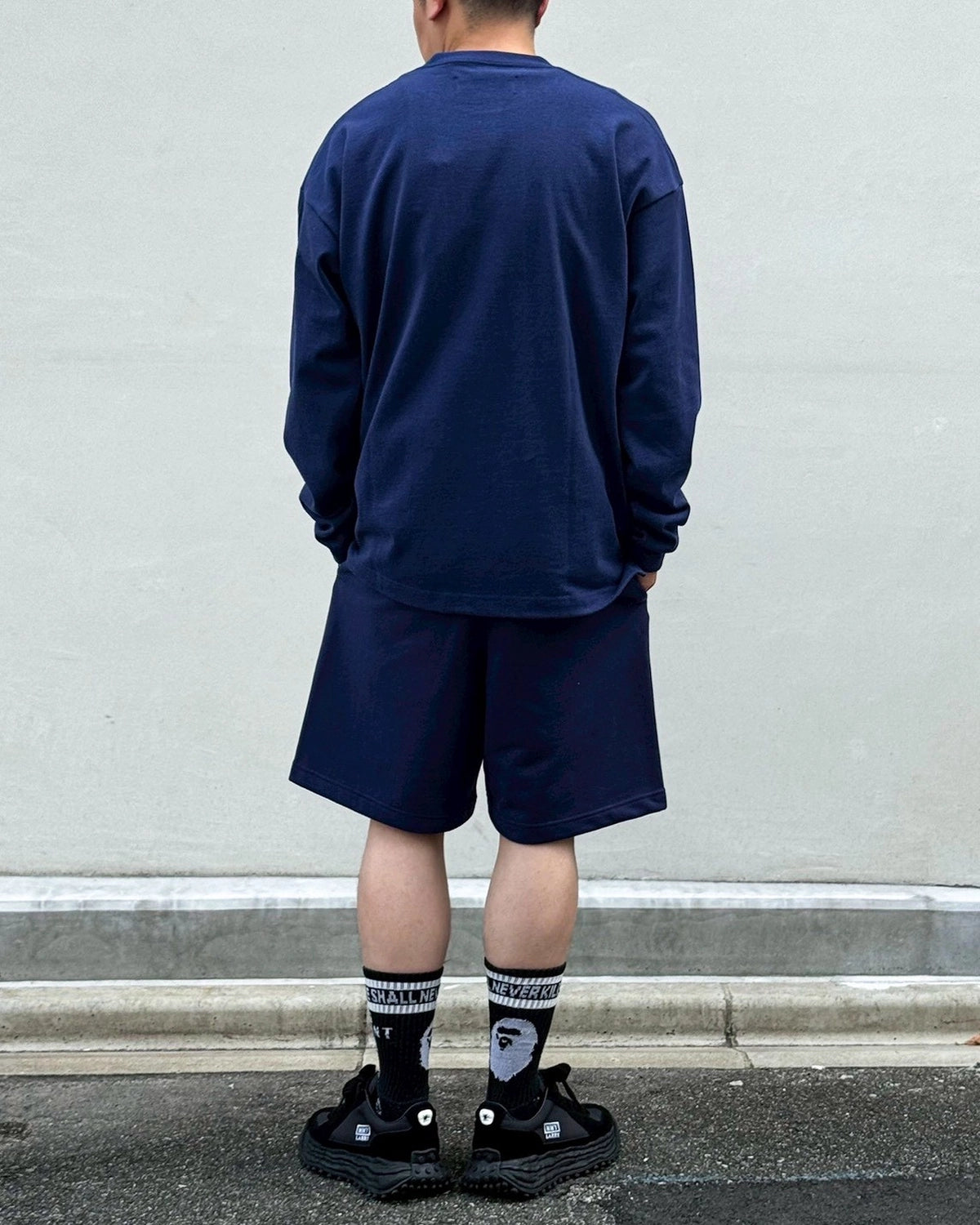 Maison MIHARA YASUHIRO in・stru(men-tal). / French Terry Sweat Shorts (I17SP535)