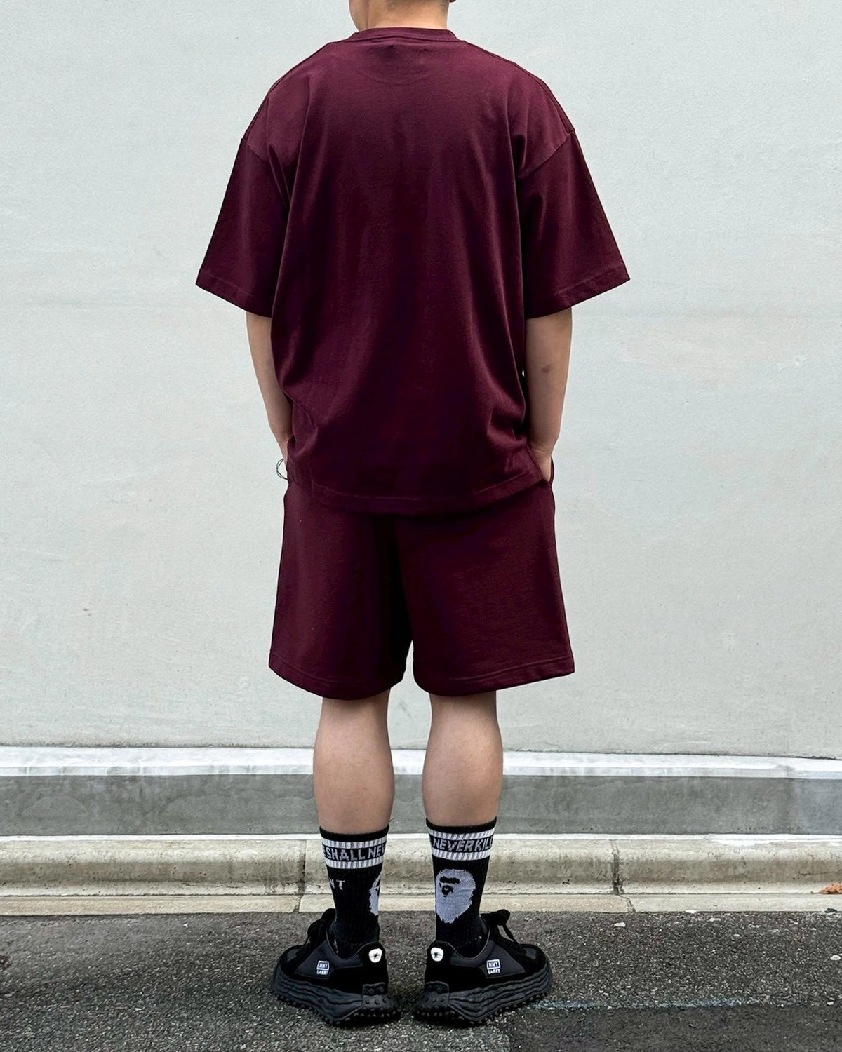 Maison MIHARA YASUHIRO in・stru(men-tal). / French Terry Sweat Shorts (I17SP535)