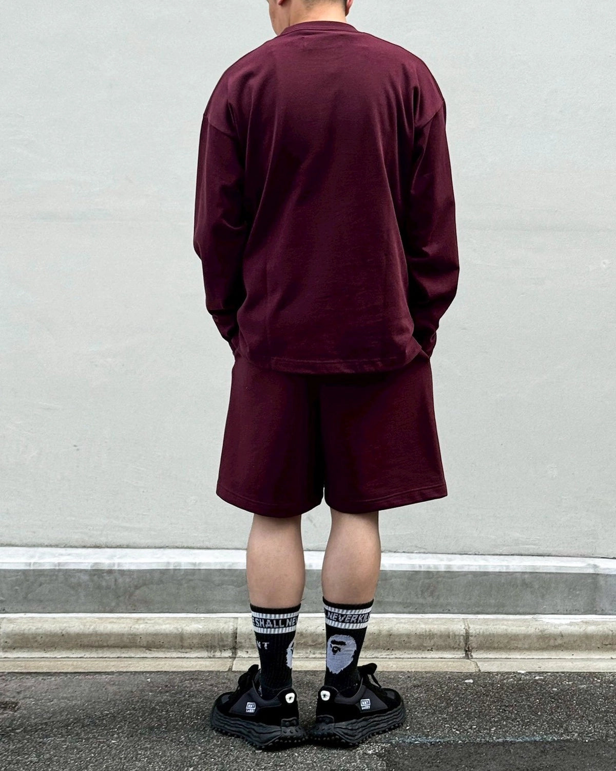 Maison MIHARA YASUHIRO in・stru(men-tal). / Heavy Weight Jersey Pocket Long-sleeve T-shirt (I17LT536)
